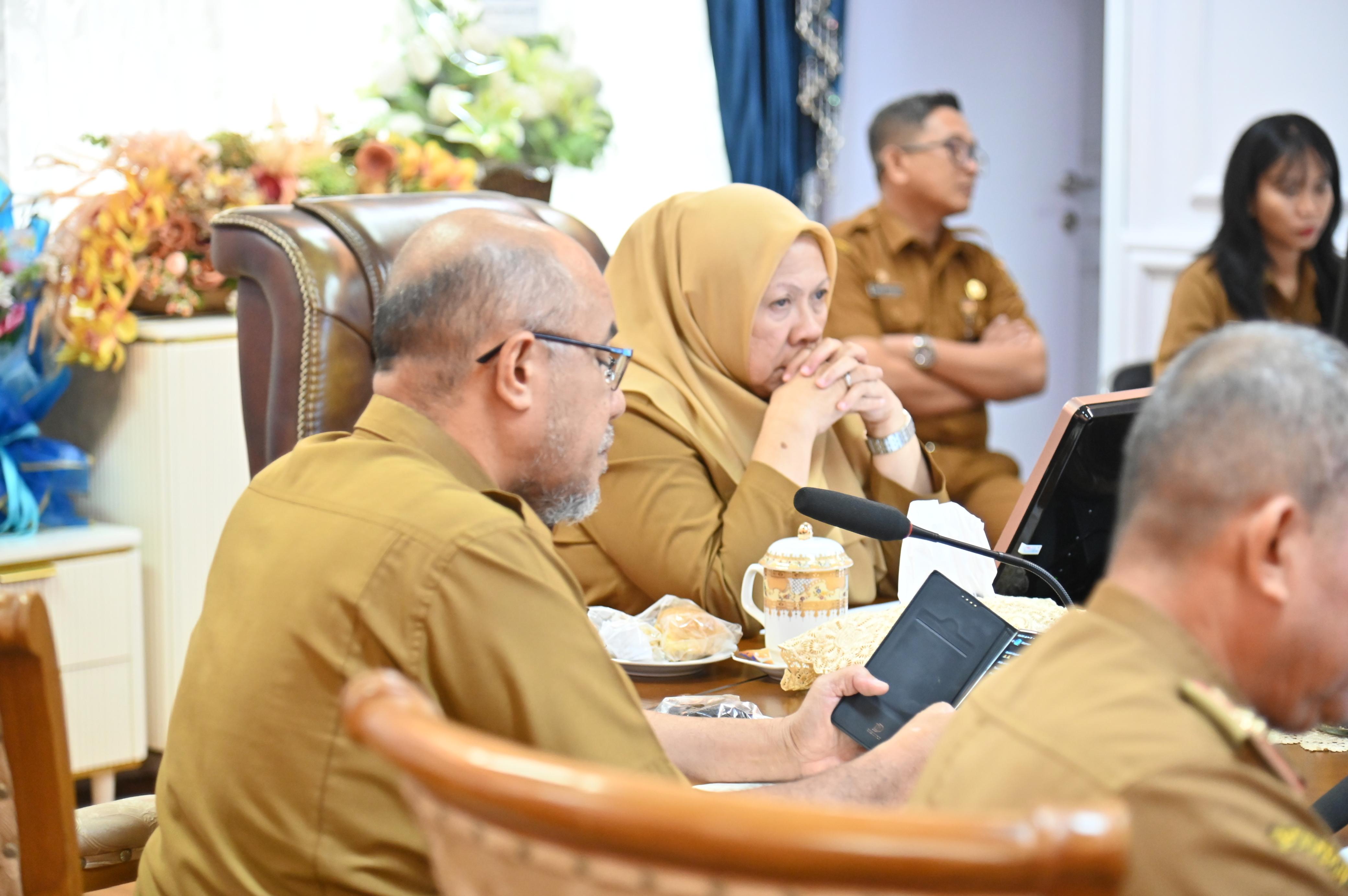 Wagub Sulteng optimis kolaborasi lintas instansi mampu jadikan Sulteng contoh nasional dalam pengendalian inflasi pangan.