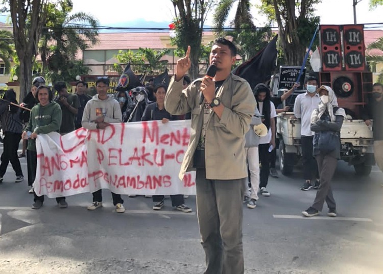 Wakil Pengurus Besar Lingkar Studi Aksi dan Demokrasi Indonesia (LS-ADI), Sukirman Ndala.