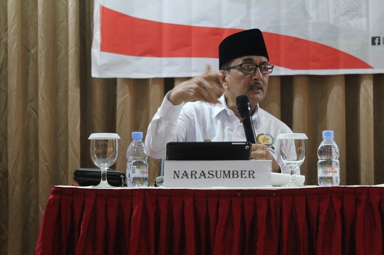 Ketua FKUB Sulteng Zainal Abidin.