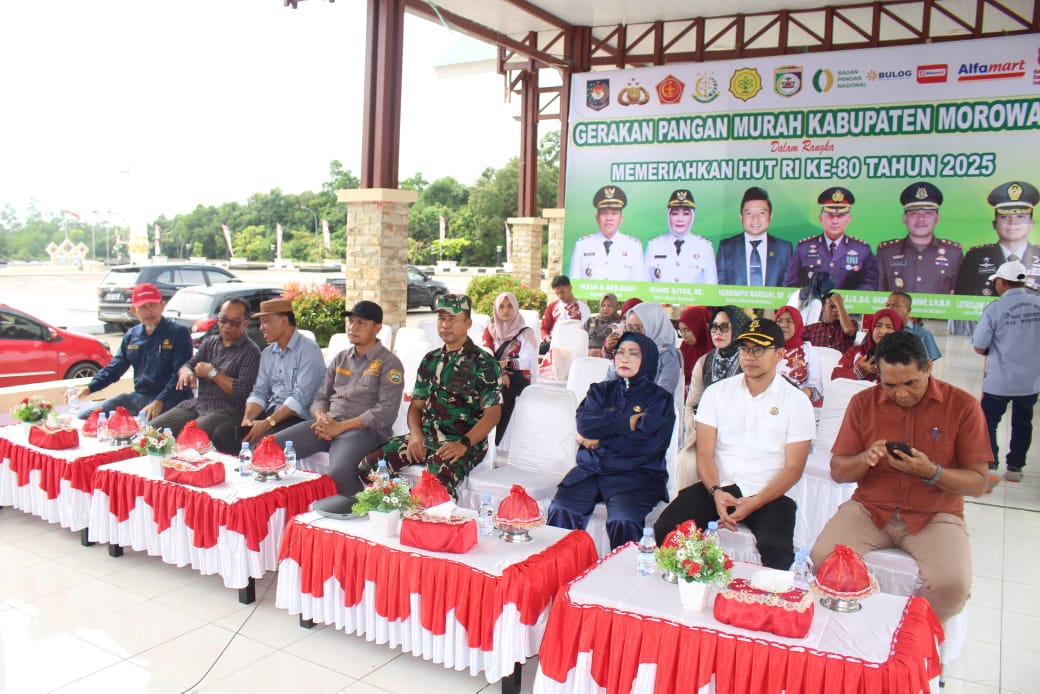 MURAH : Pemkab Morowali, melalui Dinas Pertanian dan Ketahanan Pangan menggelar GPM secara serentak, Sabtu (30/08/2025).(FOTO : SUPRIYONO/RADAR PALU).