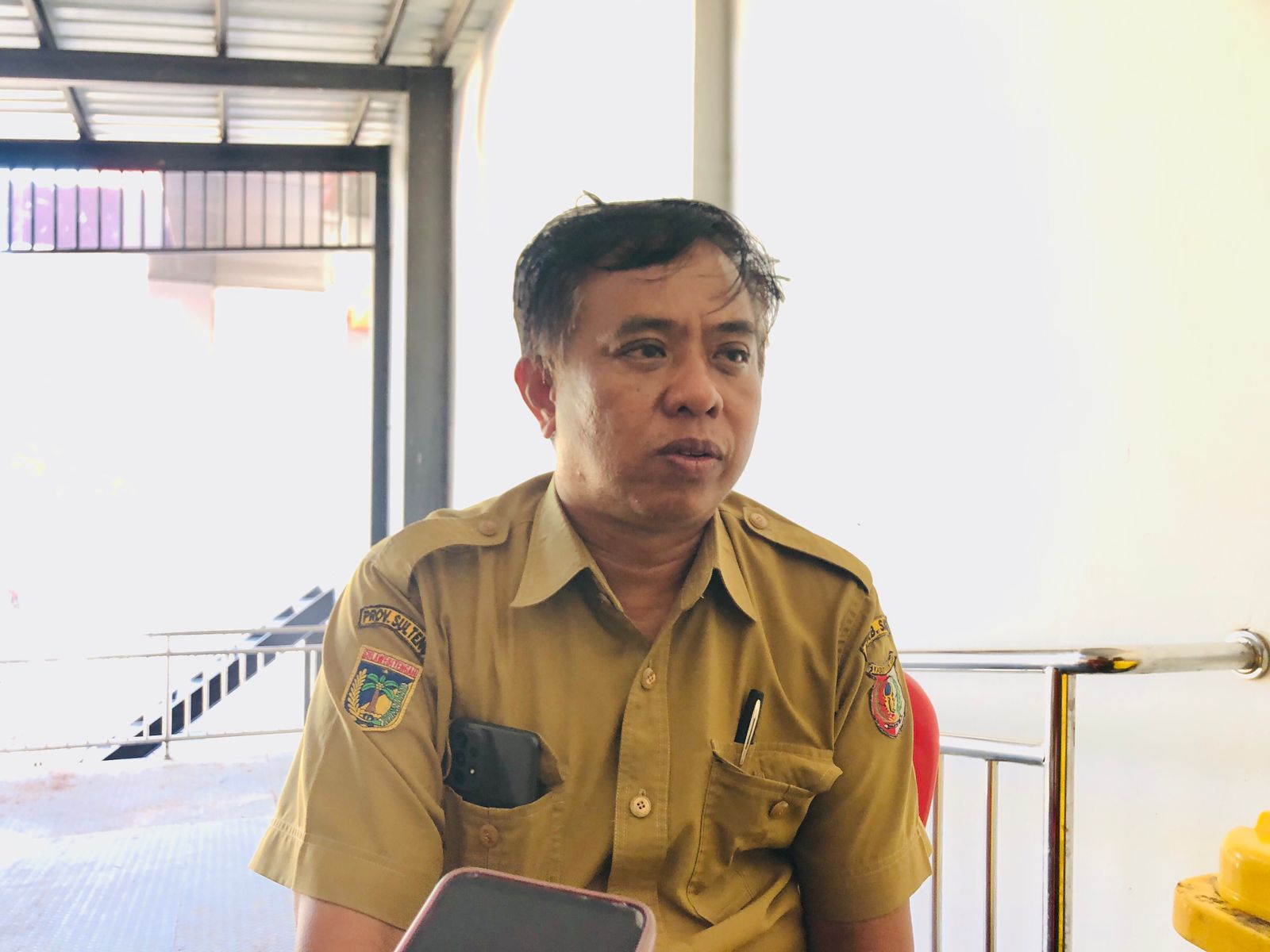 Syafrudin (FOTO: ANGEL SUMBARA/RADAR PALU).