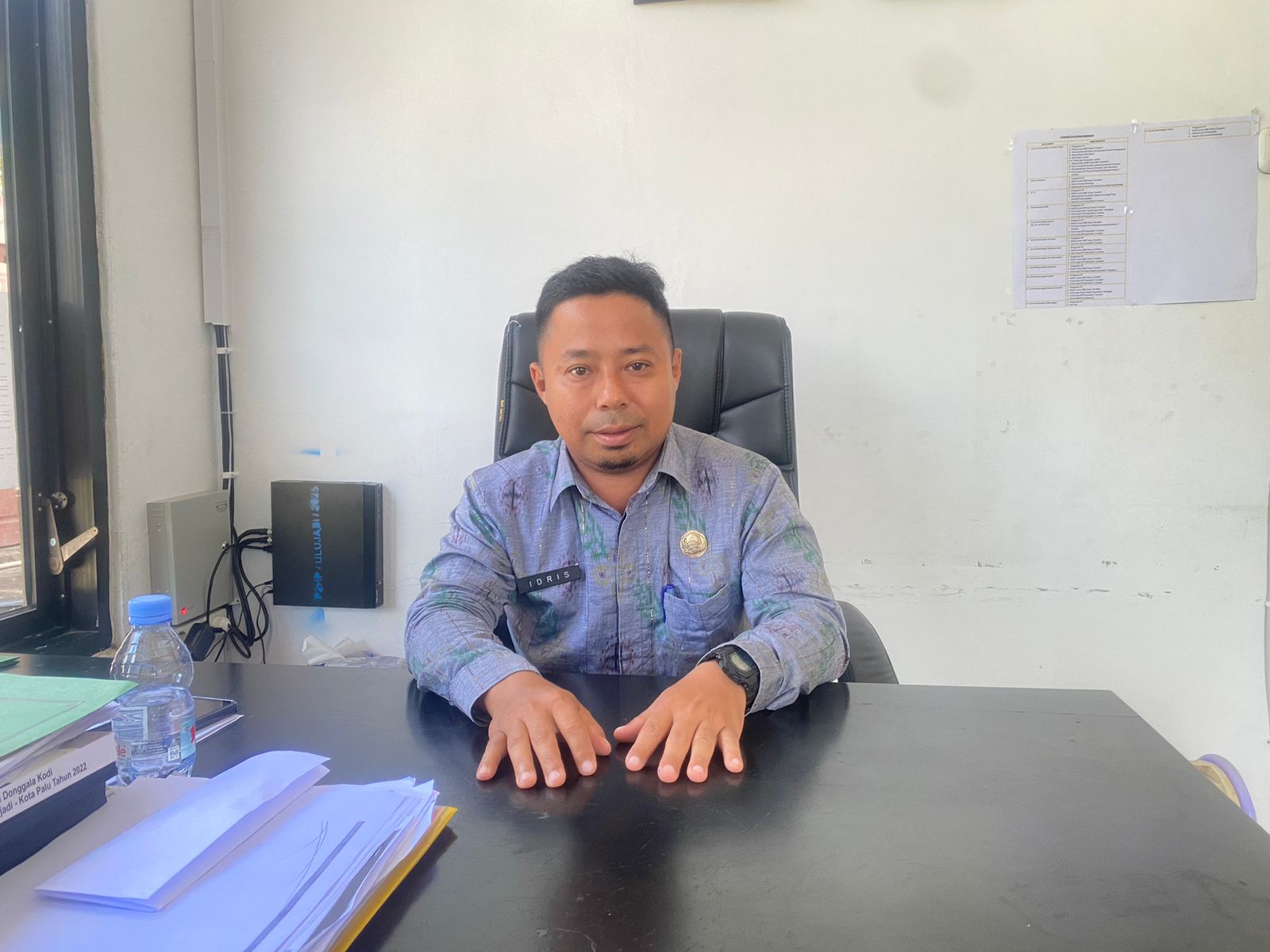 Lurah Donggala Kodi, Idris S.H., M.H.,