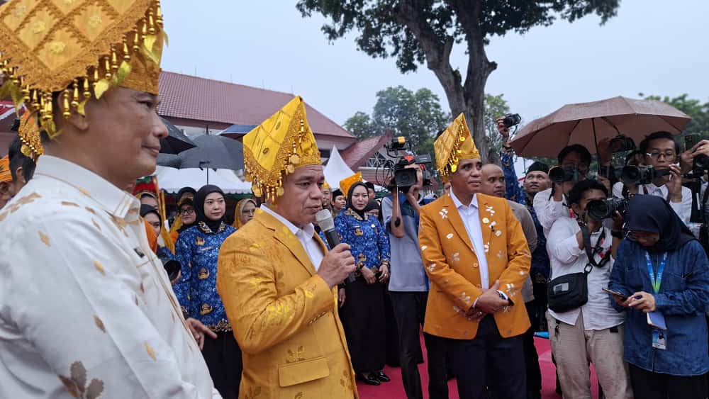 MEMPERKOKOH OPTIMISME: Perayaan Kota Palu yang kini memasuki usia ke-47 tahun menjadi momentum dan ajang refleksi sekaligus peneguhan optimisme untuk terus membangun kota yang modern, tangguh, serta r