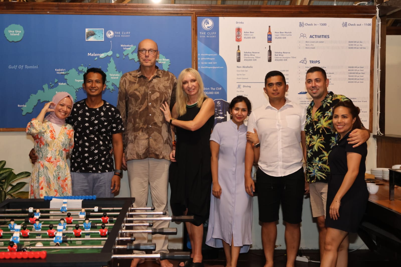 RAMAH TAMAH : Dubes Republik Ceko, Mr. Jaroslav Dolecek, bersama istri, disambut hangat Kapolres Touna, AKBP Yanna Djayawidya, Sabtu (27/09/2025).(FOTO: HERIYANTO LIMAHU/RADAR PALU).