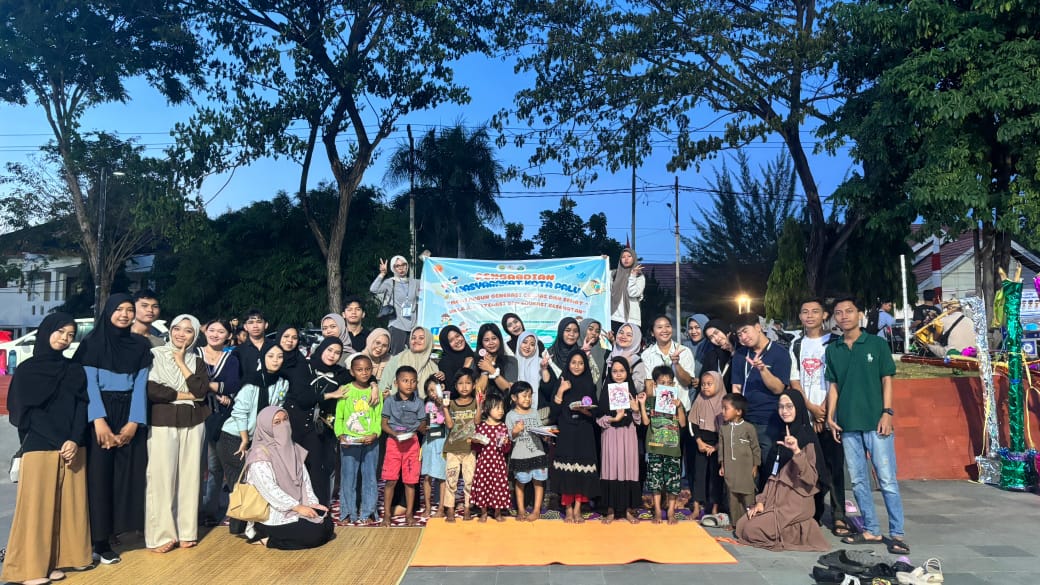 FONDASI MASA DEPAN : Kegiatan Pengabdian Masyarakat dalam bidang pendidikan dan kesehatan yang menyasar pelajar setara usia sekolah dasar.