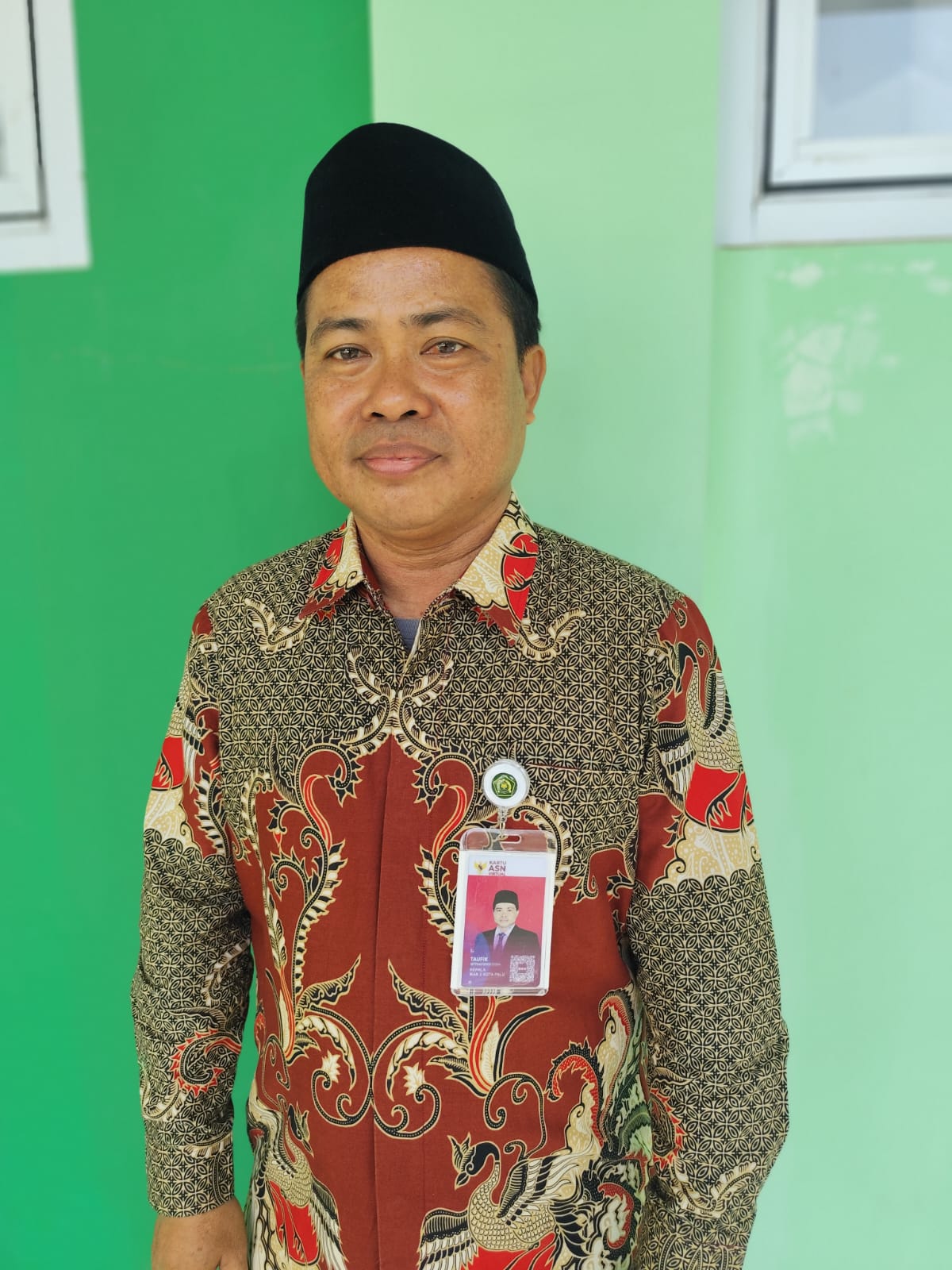 Kepala Madrasah Aliyah Negeri 2 Kota Palu, Dr. Taufik Abd. Rahim.