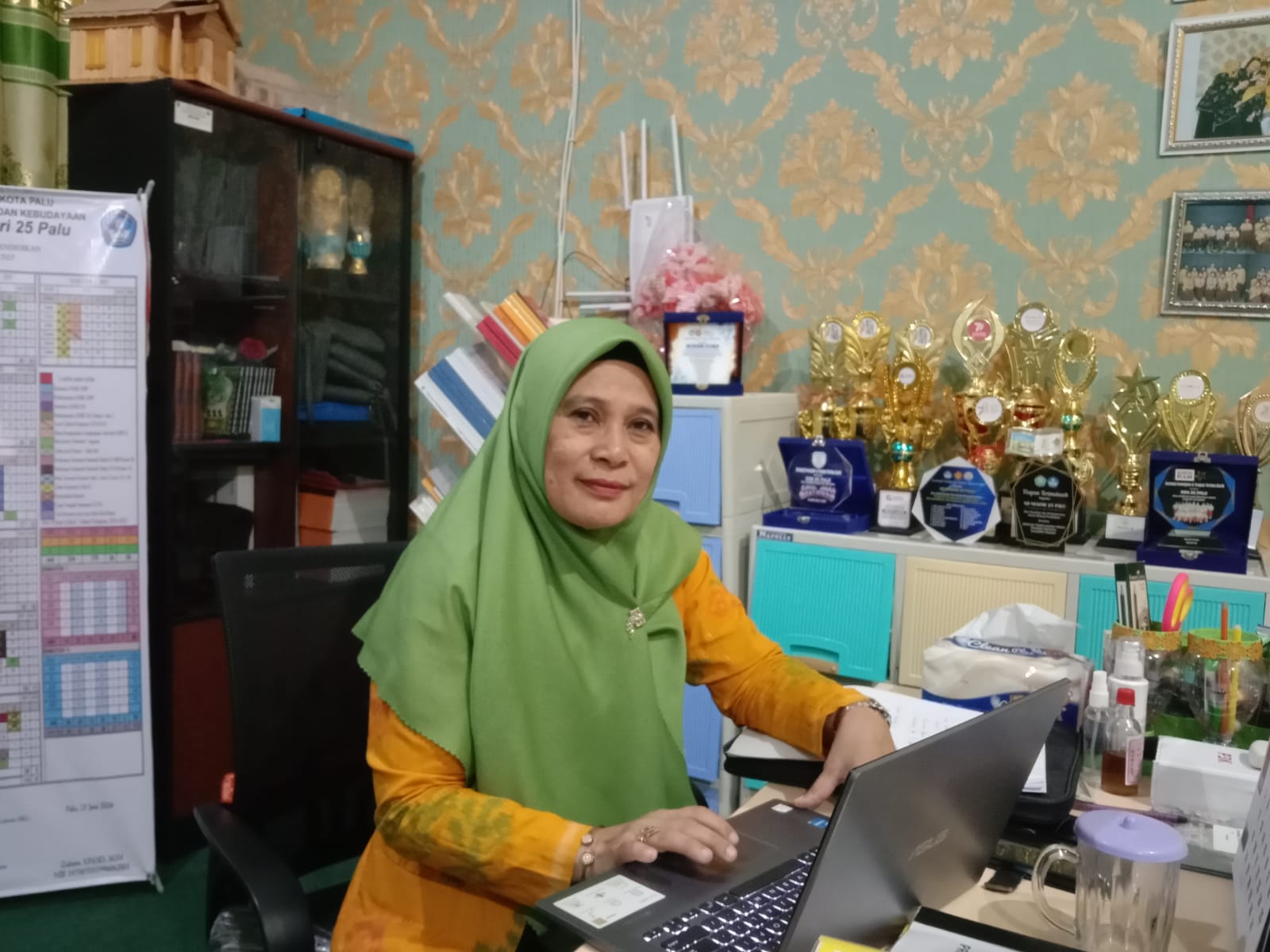 Kepala SD Negeri 25 Palu, Zulmin S.Pd.SD.,M.Pd.