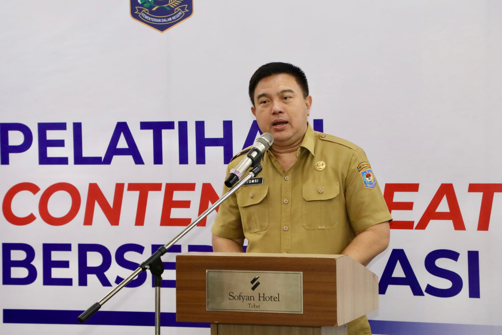 Tomsi Tahir (FOTO: PUSPEN KEMENDAGRI/RADAR PALU).