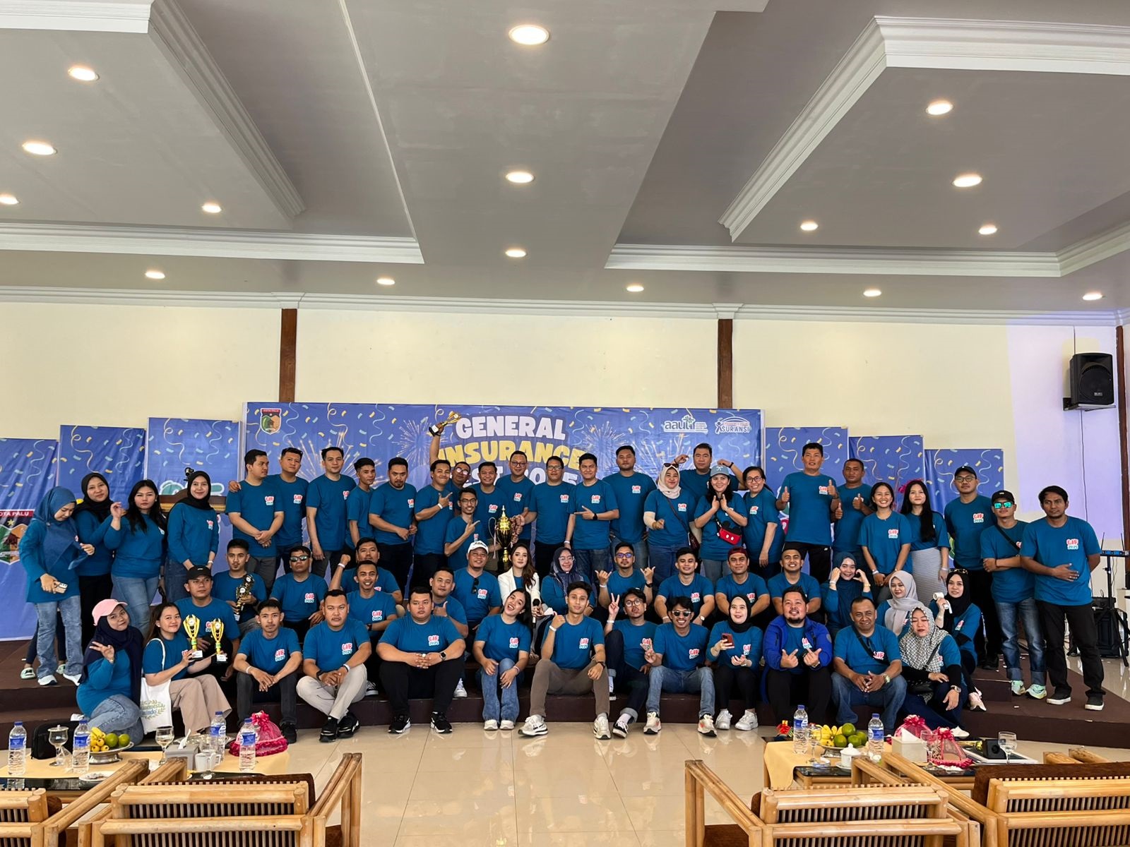 MUDAH DIJANGKAU : Peringati Hari Asuransi Nasional, AAUI Kota Palu gelar puncak kegiatan General Insurance Fest 2025 di Taipa Beach, Kota Palu, Sabtu (18/10).
