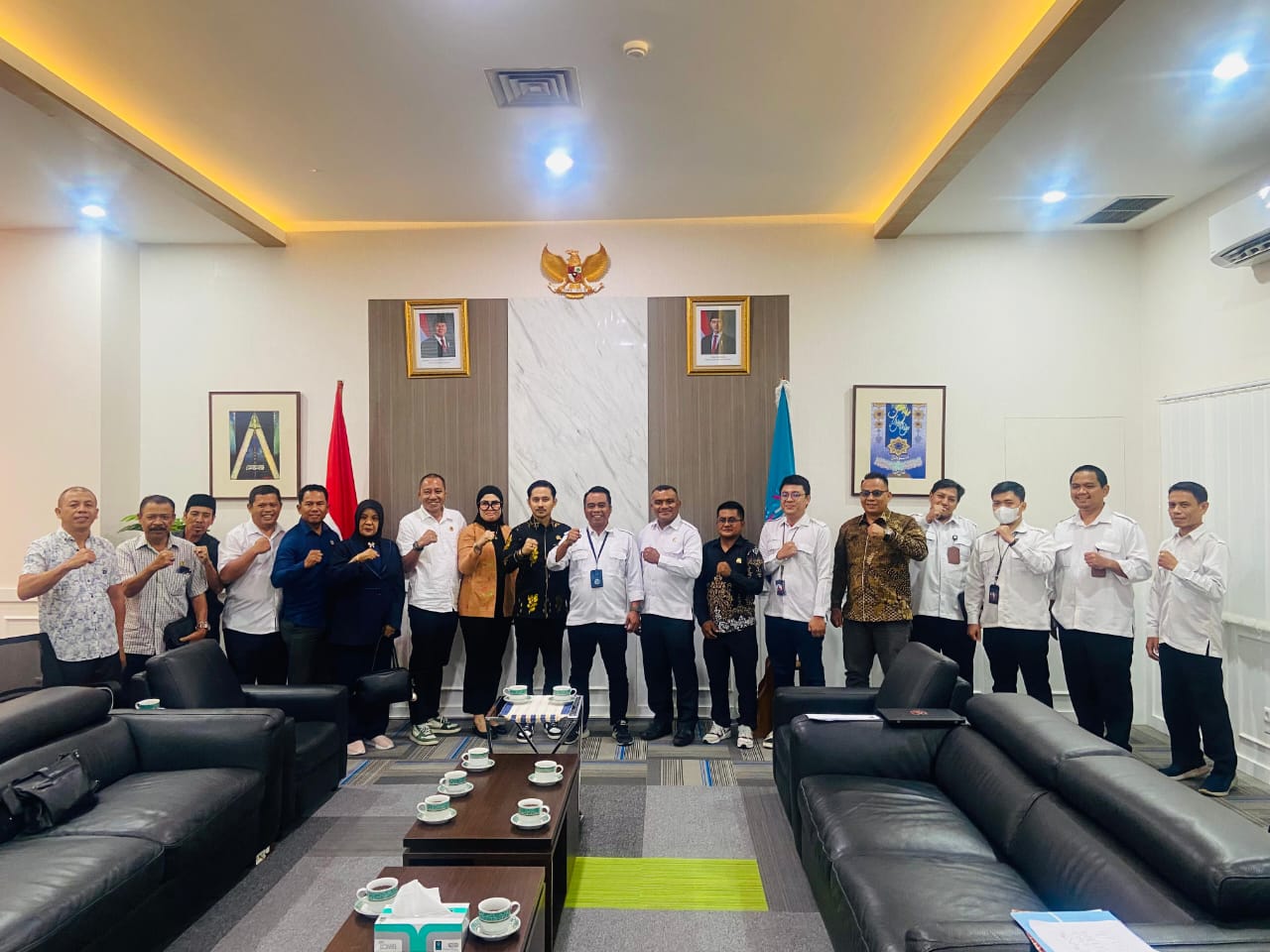 NASIB : DPRD dan BKPSDM Sigi perjuangkan nasib PPPK Sigi di BKN, Rabu (22/10/2025).(FOTO: ANGEL SUMBARA/RADAR PALU).