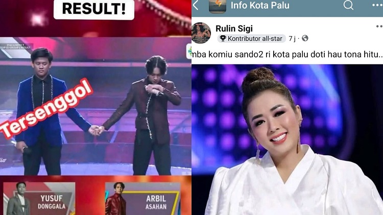 Tangkapan layar dari media sosial Facebook.
