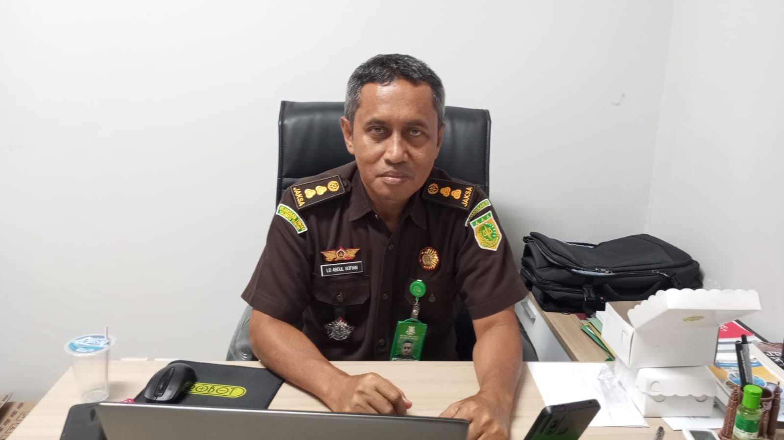 Kasipenkum Kejati, La Ode Abd Sofian