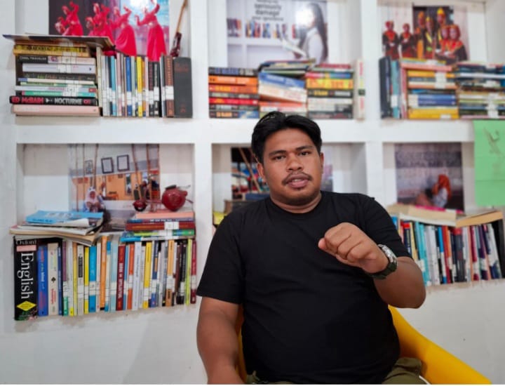 Amrin (FOTO: SUPRIYONO/RADAR PALU)