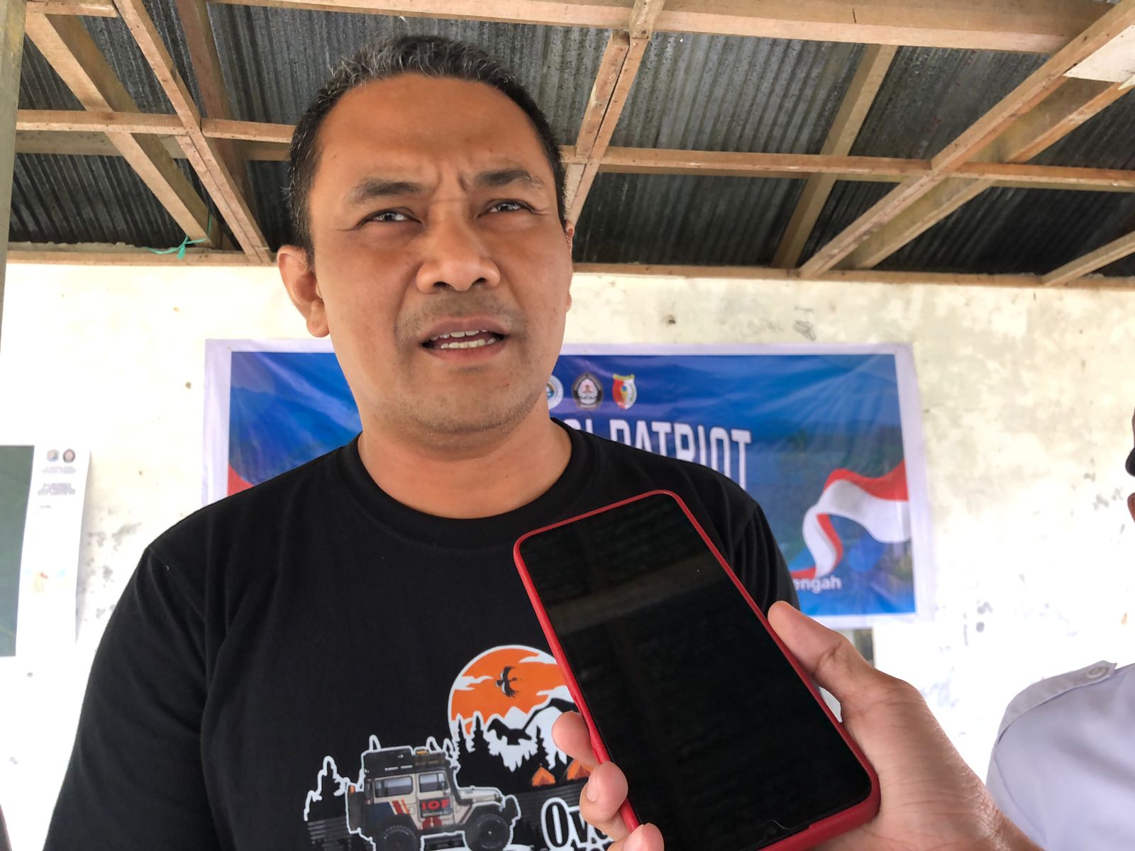 Febrianto (FOTO: ANGEL SUMBARA/RADAR PALU).