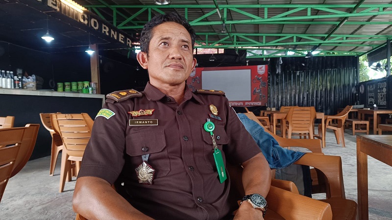 Kasi Intelijen Kejari Parimo, Irwanto.