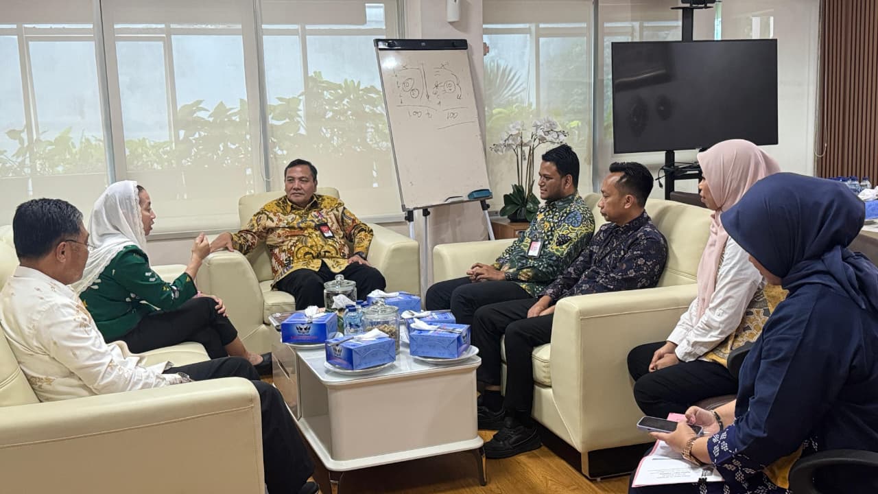 PENINGKATAN SDM : Tiga Aparatur Sipil Negara (ASN) Magang Nasional utusan Pemerintah Kota Palu di Inspektorat Jenderal Kementerian Dalam Negeri (Kemendagri), Jakarta, resmi ditarik.
