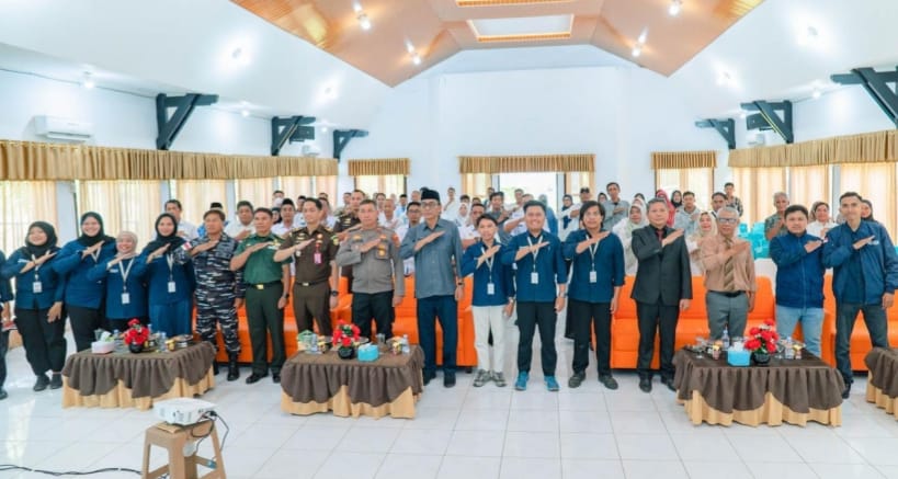 PATRIOT : Suasana FGD tim ekspedisi Patriot KT Basidondo, bersama peserta.(FOTO: ISTIMEWA/RADAR PALU).