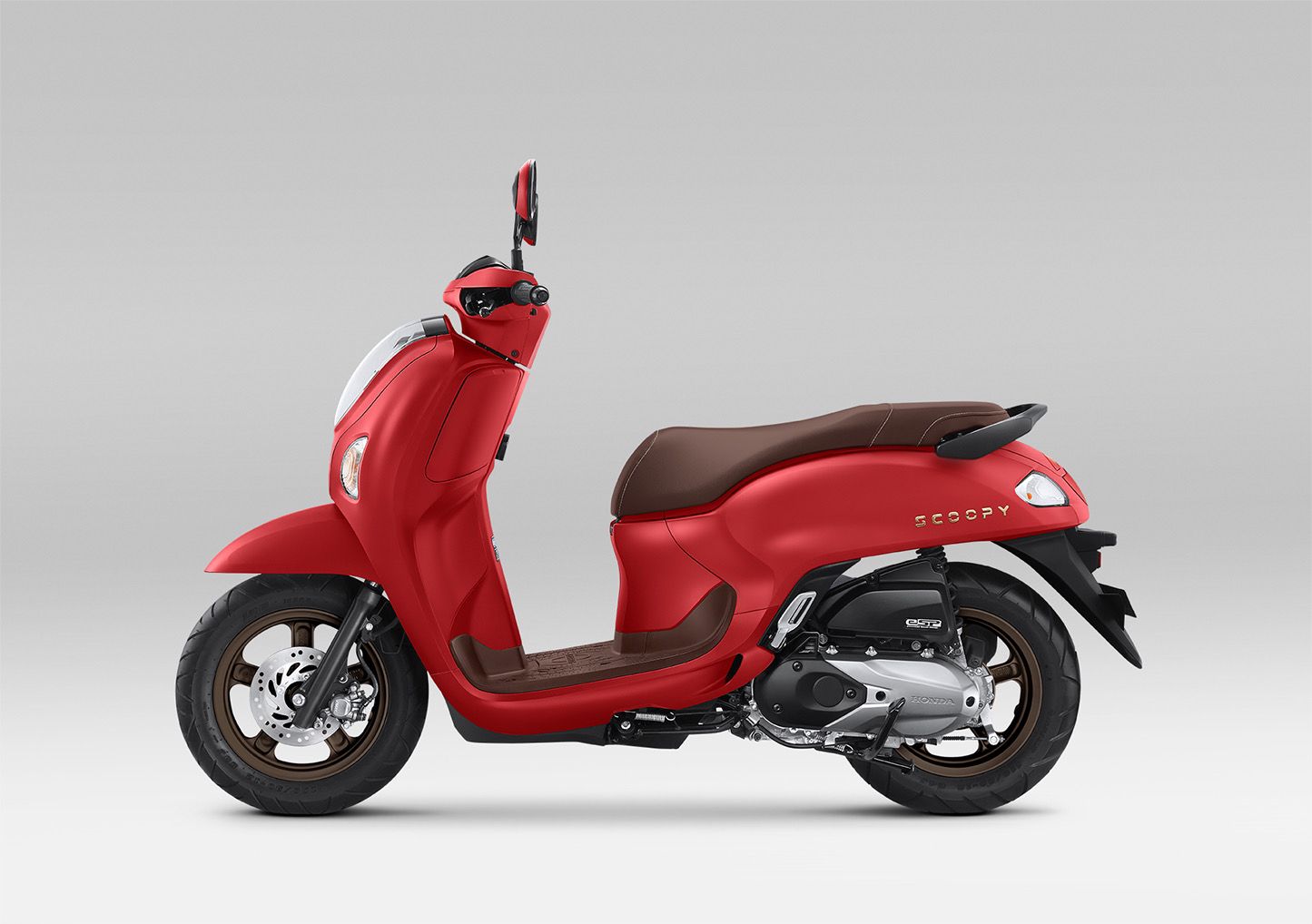 TRENDSETTER BARU: Ilustrasi Skutik Retro New Honda Scoopy yang kini makin stylish.