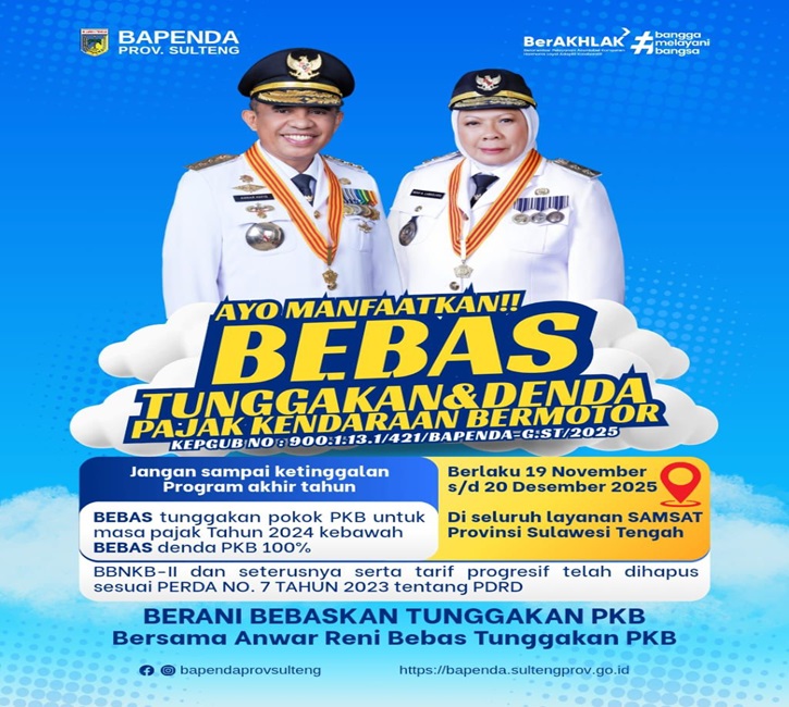 Berani bebaskan tunggakan Pajak Kendaraan Bermotor.