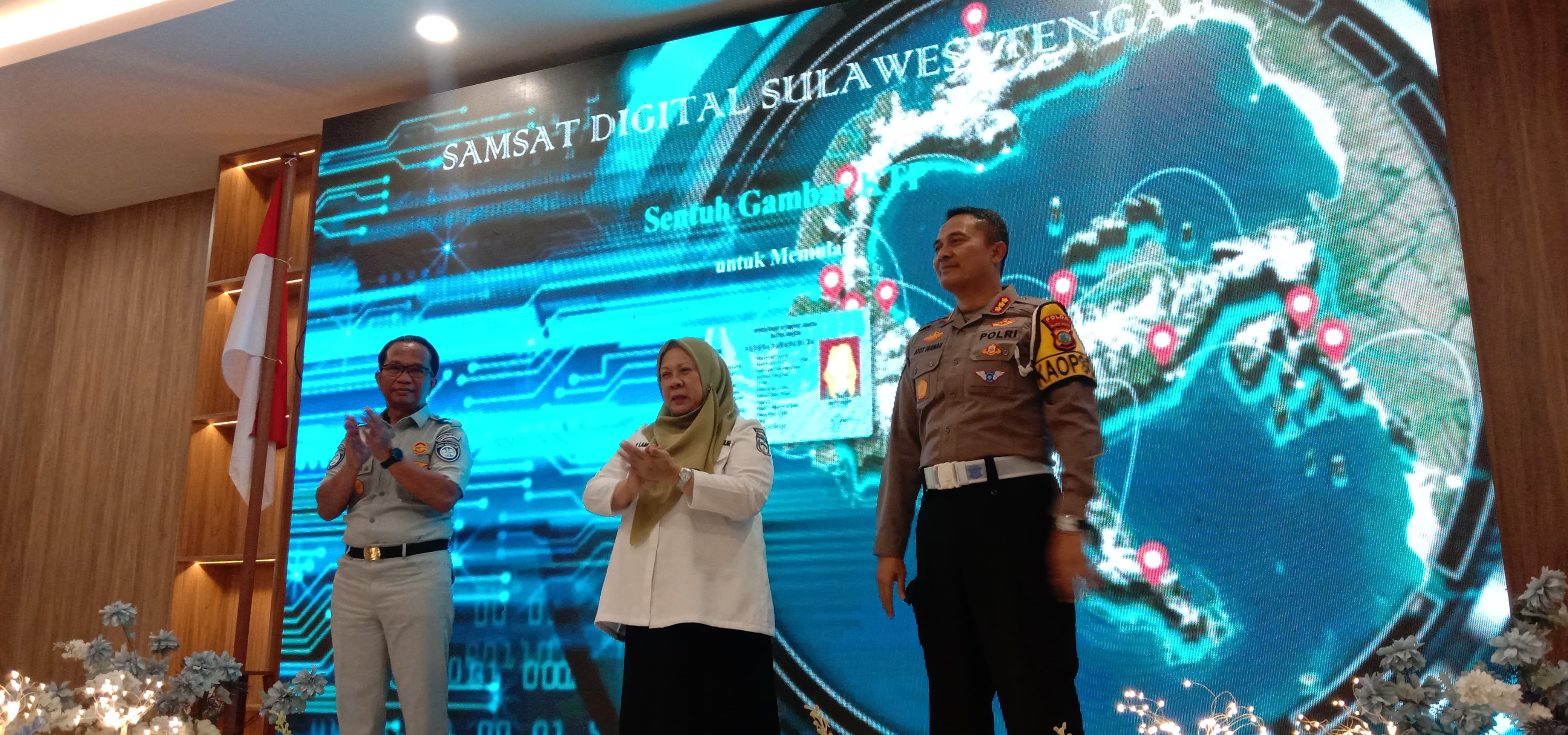 Pemerintah Provinsi Sulawesi Tengah bersama Polda Sulteng dan PT Jasa Raharja meresmikan layanan SAMSAT Digital.