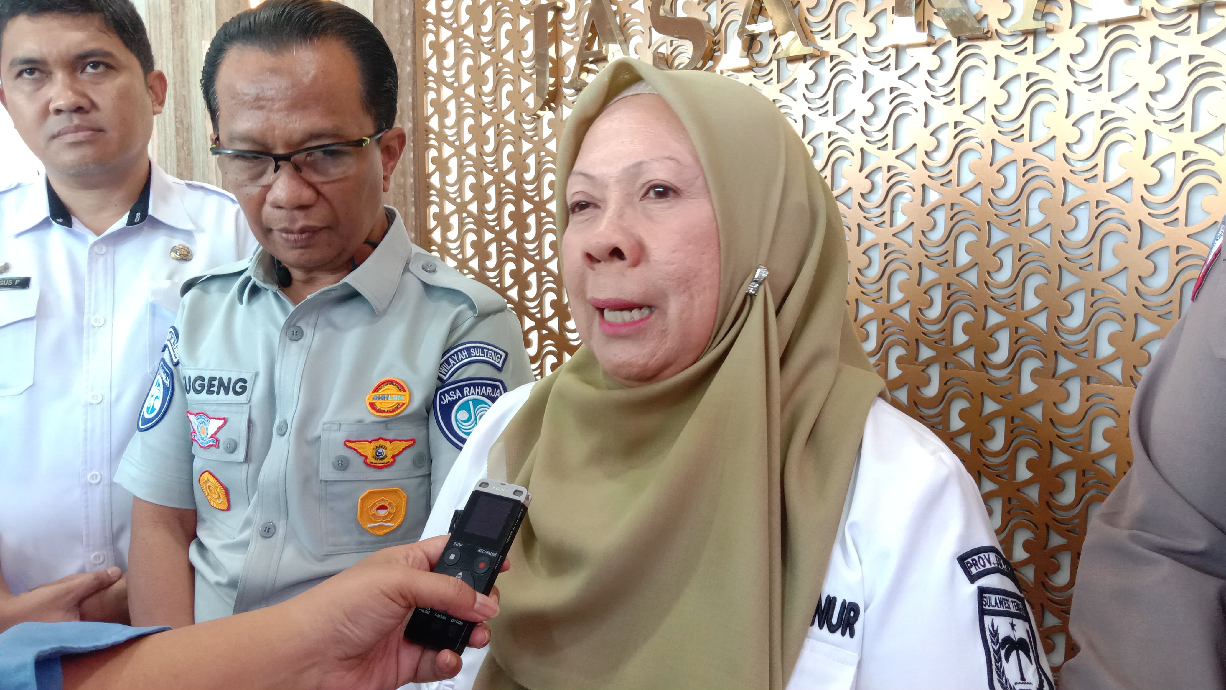 MEMPERMUDAH MASYARAKAT: Wakil Gubernur Provinsi Sulawesi Tengah, Reny A Lamadjido saat ditemui pada Rabu (19/11/2025).