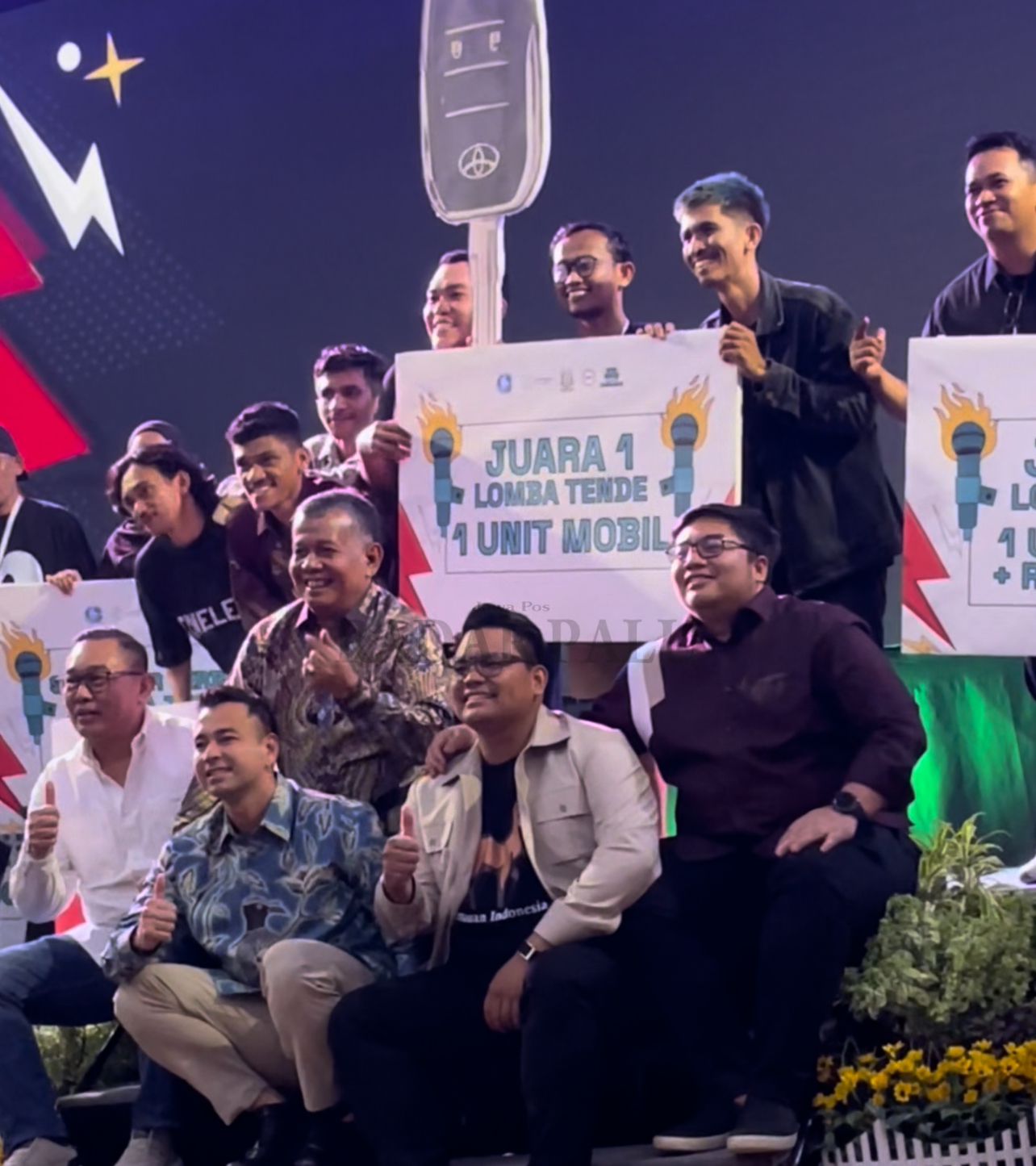 KELILING SULTENG : Gelaran Festival Tende 2025 yang sukses digelar, Sabtu (22/11) lalu.