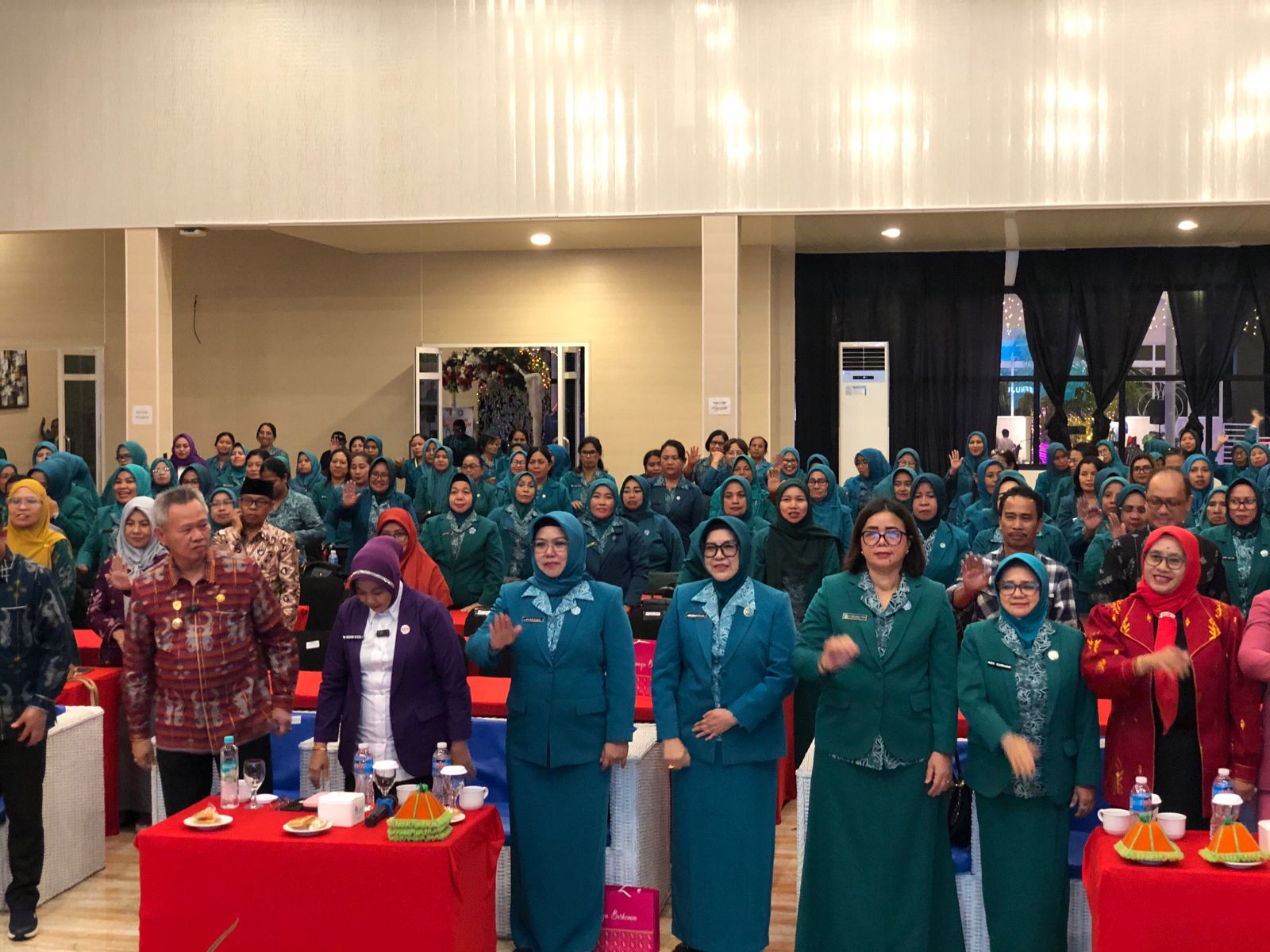 BIMTEK : Suasana Bimtek Rakerda TP-PKK Kabupaten Sigi, Minggu (23/11/2025).(FORO: ANGEL SUMBARA/RADAR PALU).