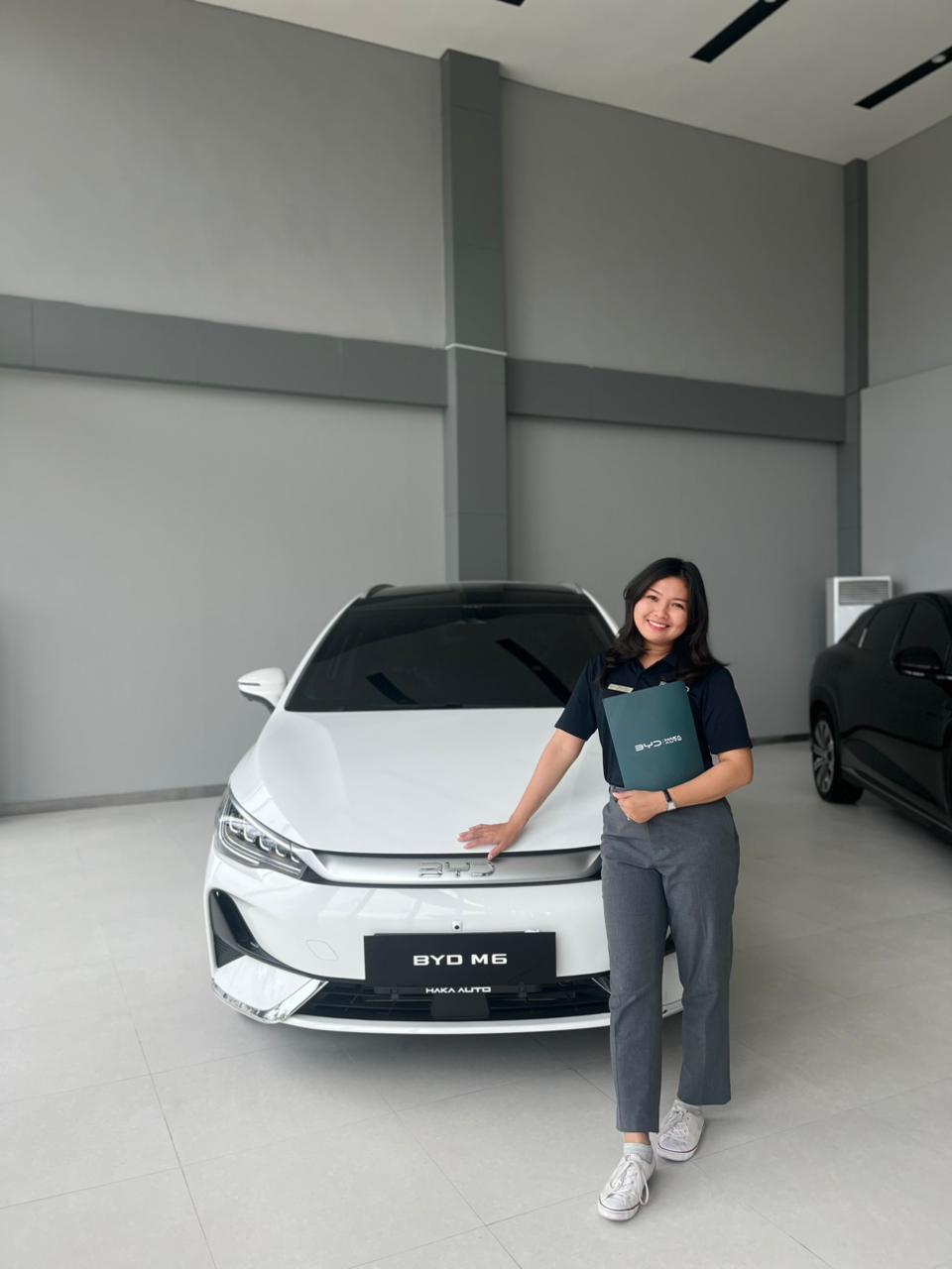 RAMAH LINGKUNGAN: Dealer BYD yang berada di bawah manajemen Haka Auto mencatat peningkatan minat dan penjualan kendaraan listrik.&nbsp;  &nbsp;