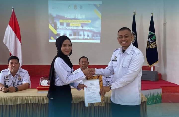 MENERIMA: Lapas Kelas IIB Ampana, menerima kedatangan 18 orang peserta Magang Hub Kementerian Ketenagakerjaan Batch 2, Senin (24/11/2025).