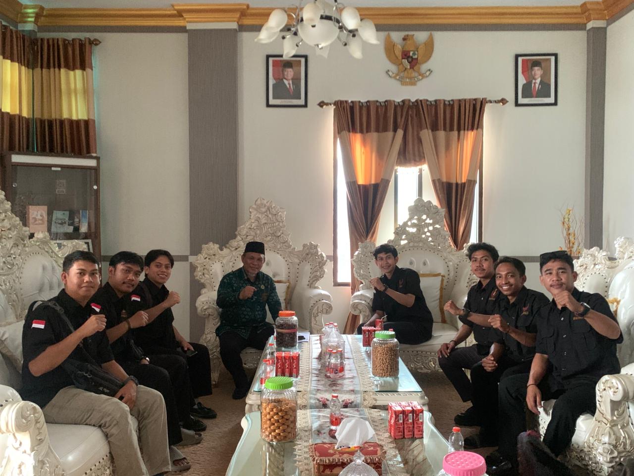 PERKUAT KOLABORASI: Pengurus Wilayah PERISAI Serikat Islam (SI) Provinsi Sulawesi Tengah melaksanakan audiensi resmi dengan Kepala Kantor Wilayah Kemenag Sulteng pada Selasa, 25 November 2025.