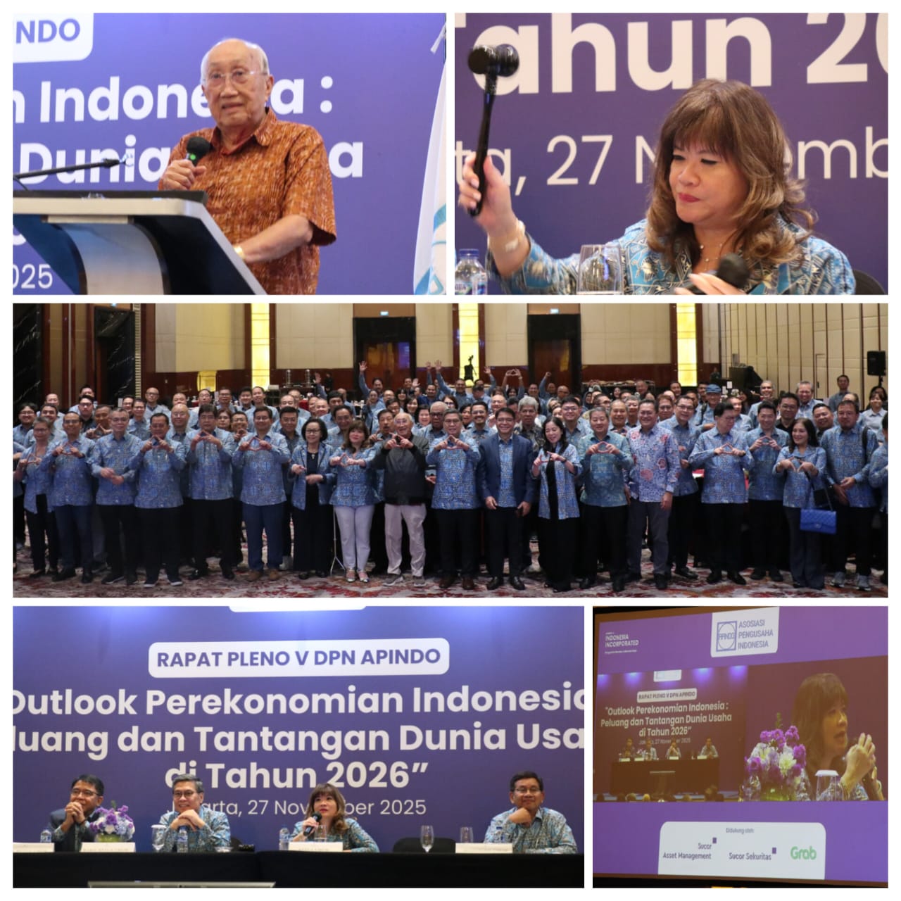 Pengurus APINDO menjelaskan dinamika pengupahan dan tantangan industri 2025 dalam sesi Media Briefing di Jakarta.