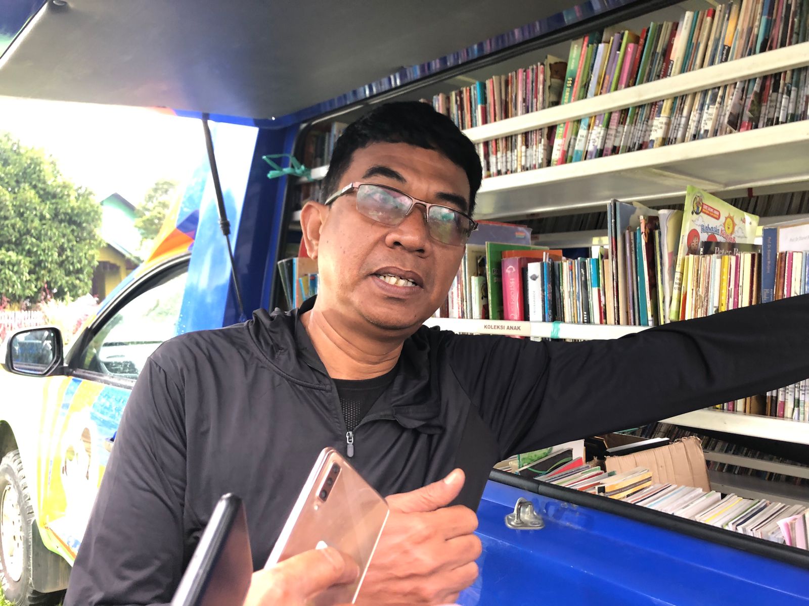 Imron Noor (FOTO: ANGEL SUMBARA/RADAR PALU).