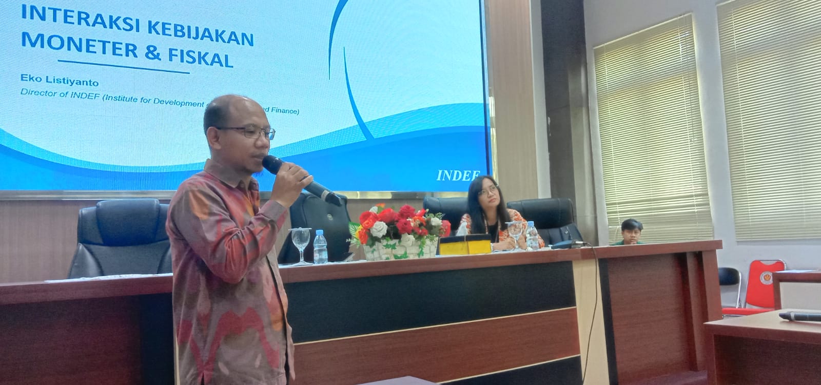 SOROTI REDENOMINASI RUPIAH : Direktur Pengembangan Big Data Indef, Eko Listiyanto pada Jumat (28/11/2025).