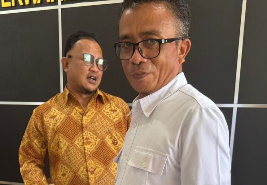 Kabid Humas Polda Sulteng Kombes Pol. Djoko Wienartono memberikan keterangan pers terkait perkembangan kasus Afif Siraja.