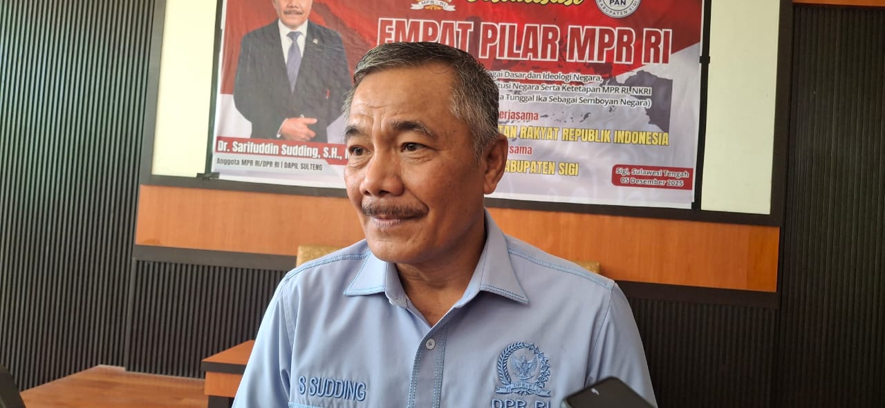 Anggota DPR RI, yang juga Ketua Fraksi PAN DPR RI, Sarifuddin Sudding.