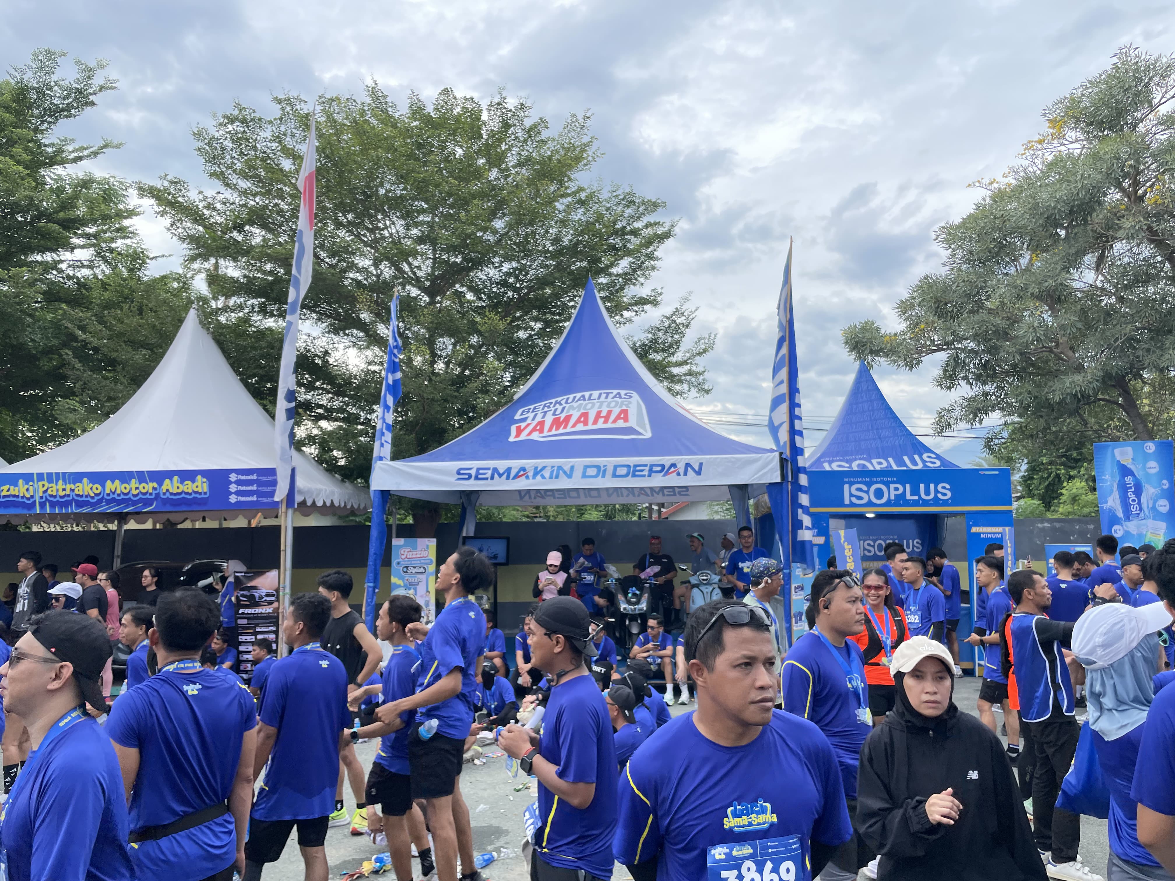 GAYA HIDUP SEHAT: Gelaran Soal Palu Hub Running 2025 pada Minggu pagi (7/12).