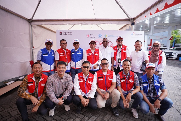 Pertamina Patra Niaga Regional Sulawesi menggelar kegiatan donor darah serentak di 21 SPBU Pertamina