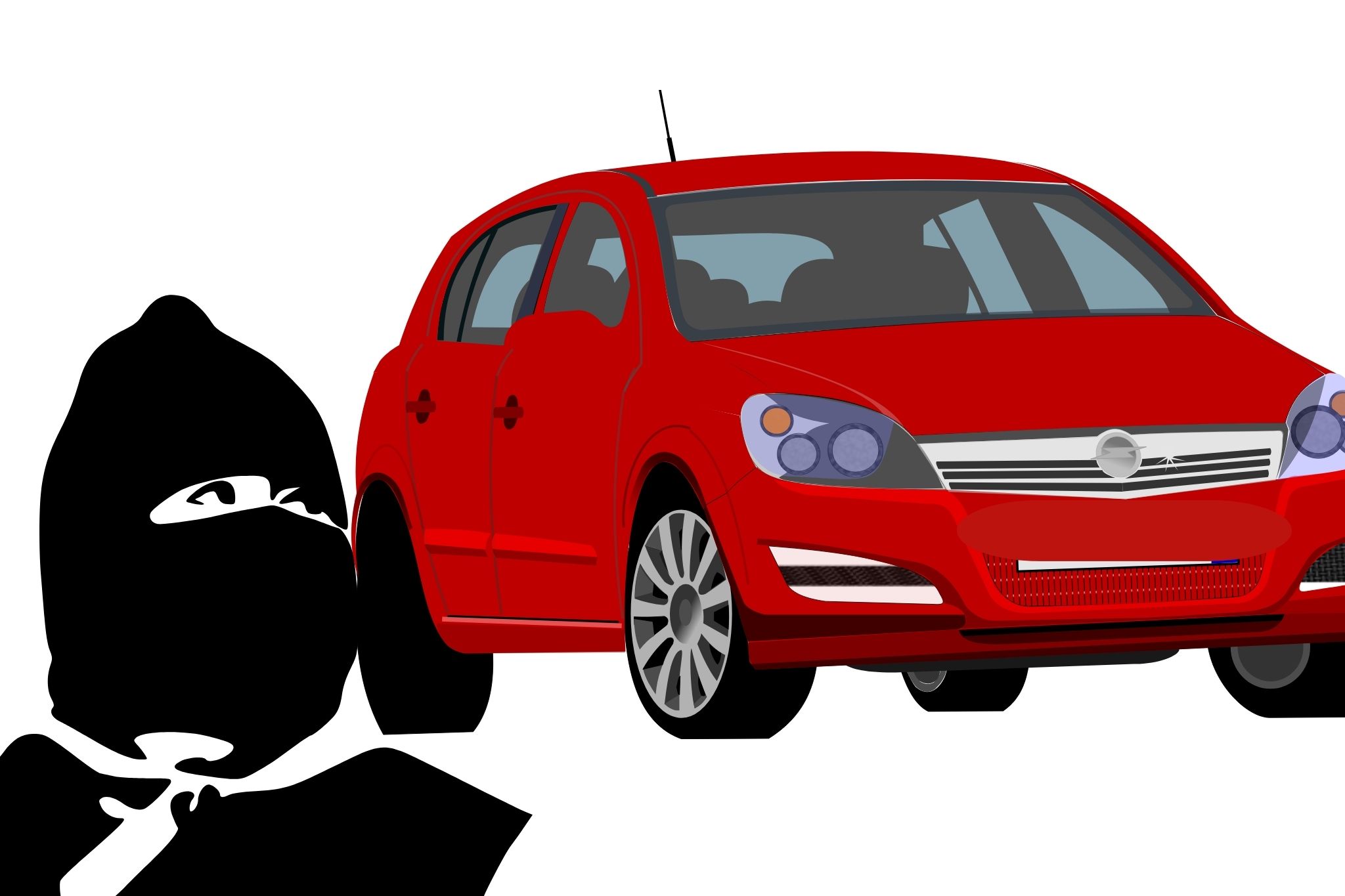 Ilustrasi Penggelapan Mobil