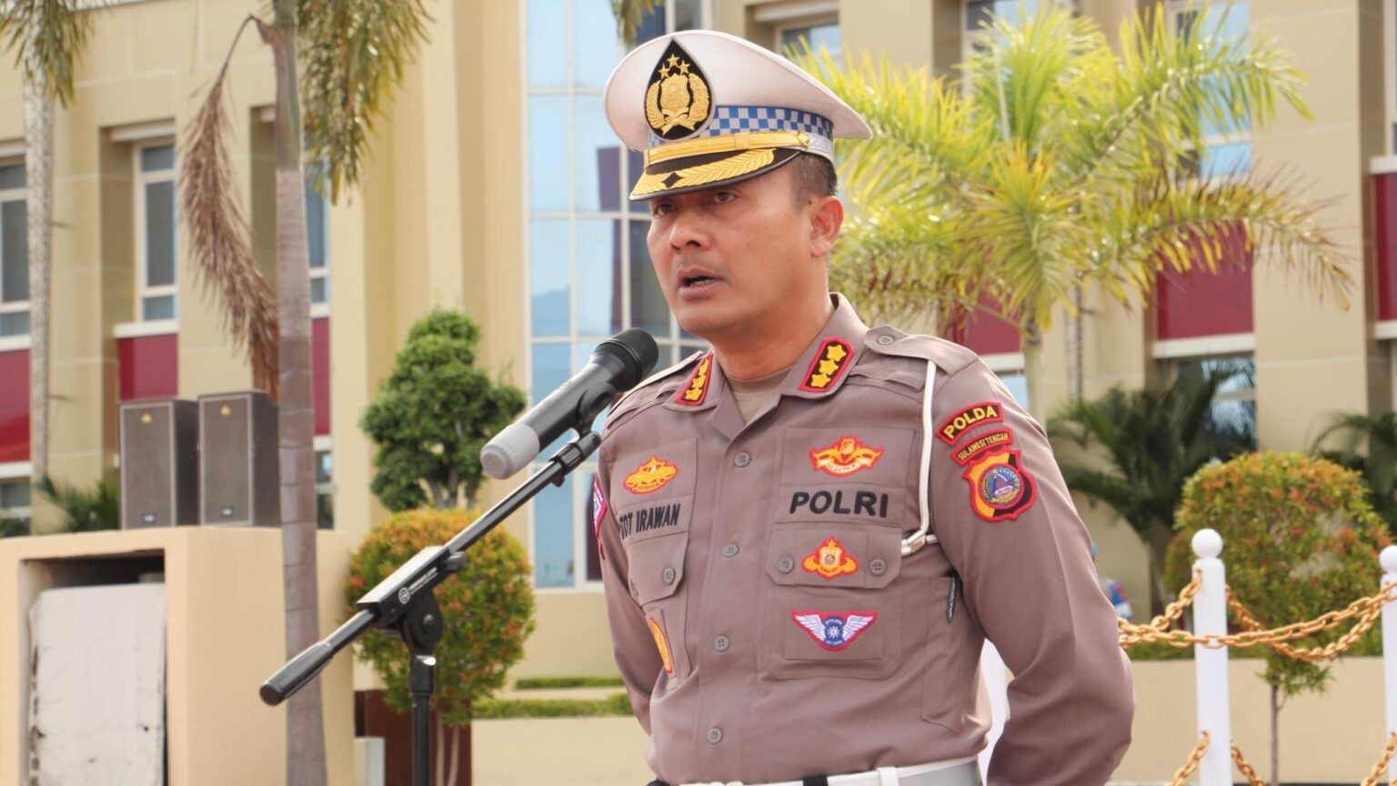 Dirlantas Polda Sulteng Kombes Pol Atot Irawan