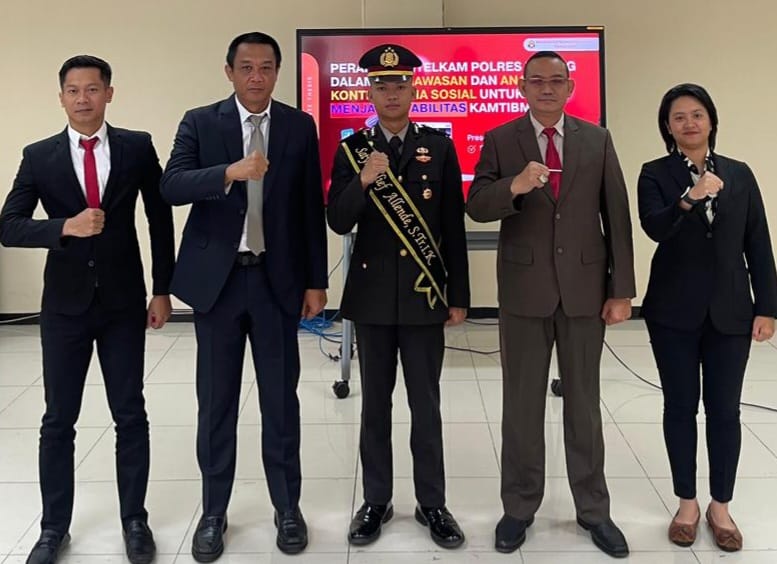 Satya Alief Allende saat berada di Polres Batang, Jawa&nbsp;Tengah.