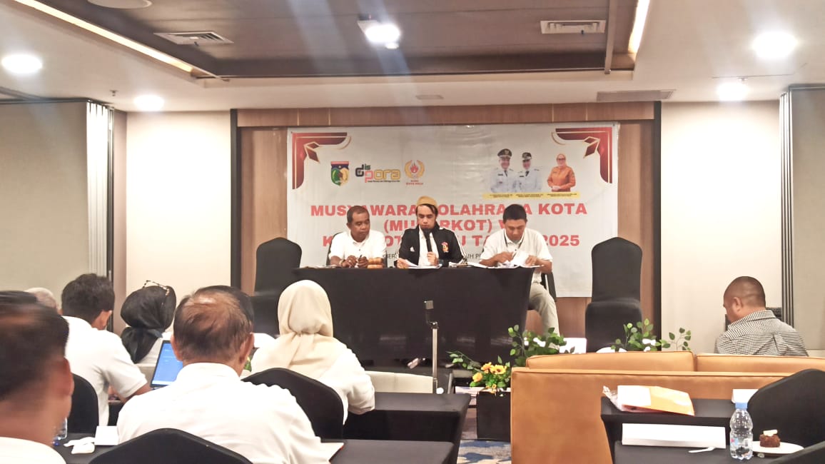 Suasana Musyawarah Kota (Musorkot) KONI Kota Palu ke V