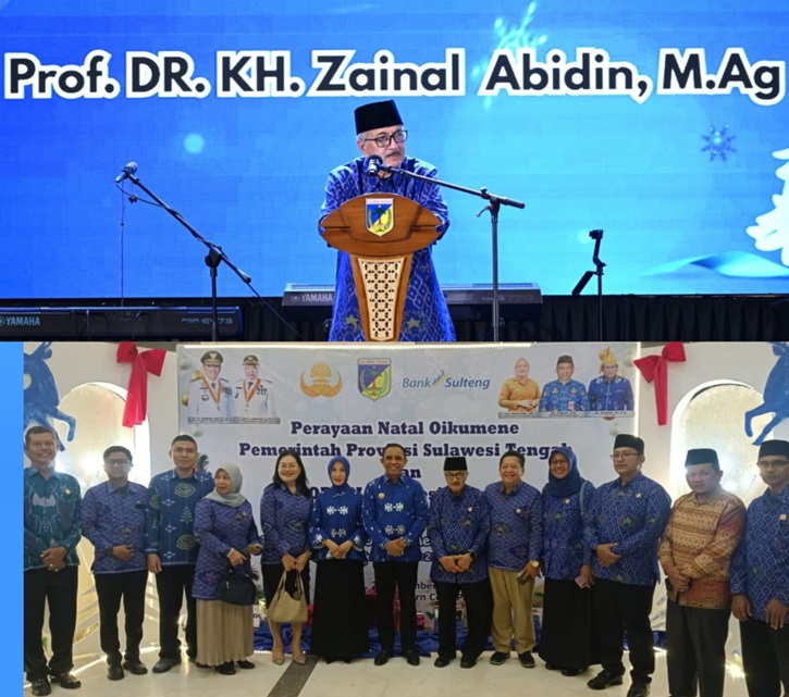 Pesan damai Natal 2025 dari Prof. Zainal Abidin: perbedaan agama adalah keniscayaan, kedamaian adalah tujuan bersama.&nbsp;