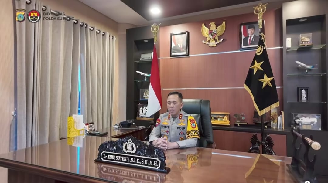Kapolda Sulawesi Tengah, Irjen Pol Endi Sutendi