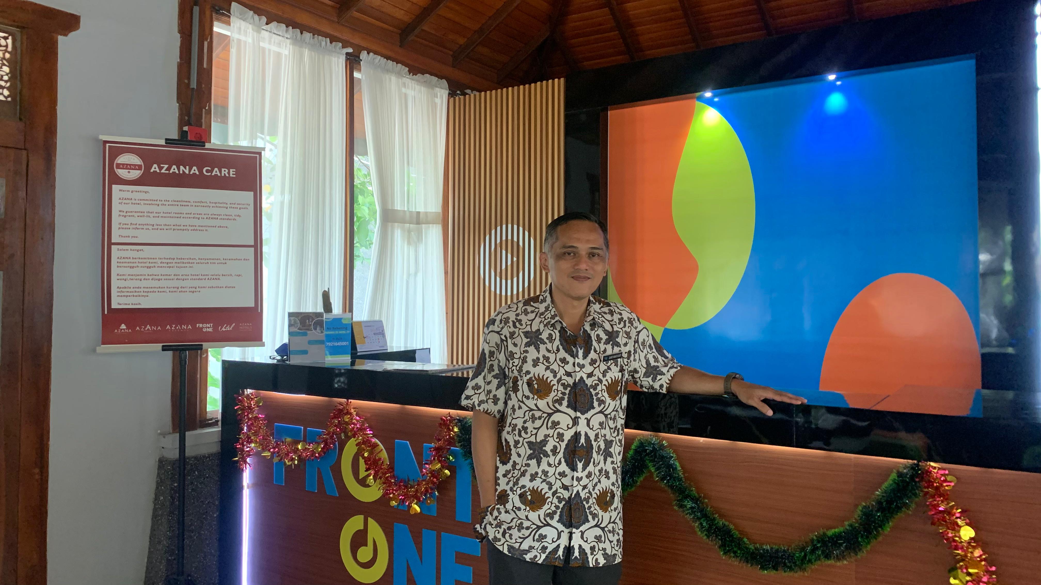 General Manager Parama Su Hotel, Djarot Waskita Murti, saat ditemui Radar Palu Jawa Pos Group.
