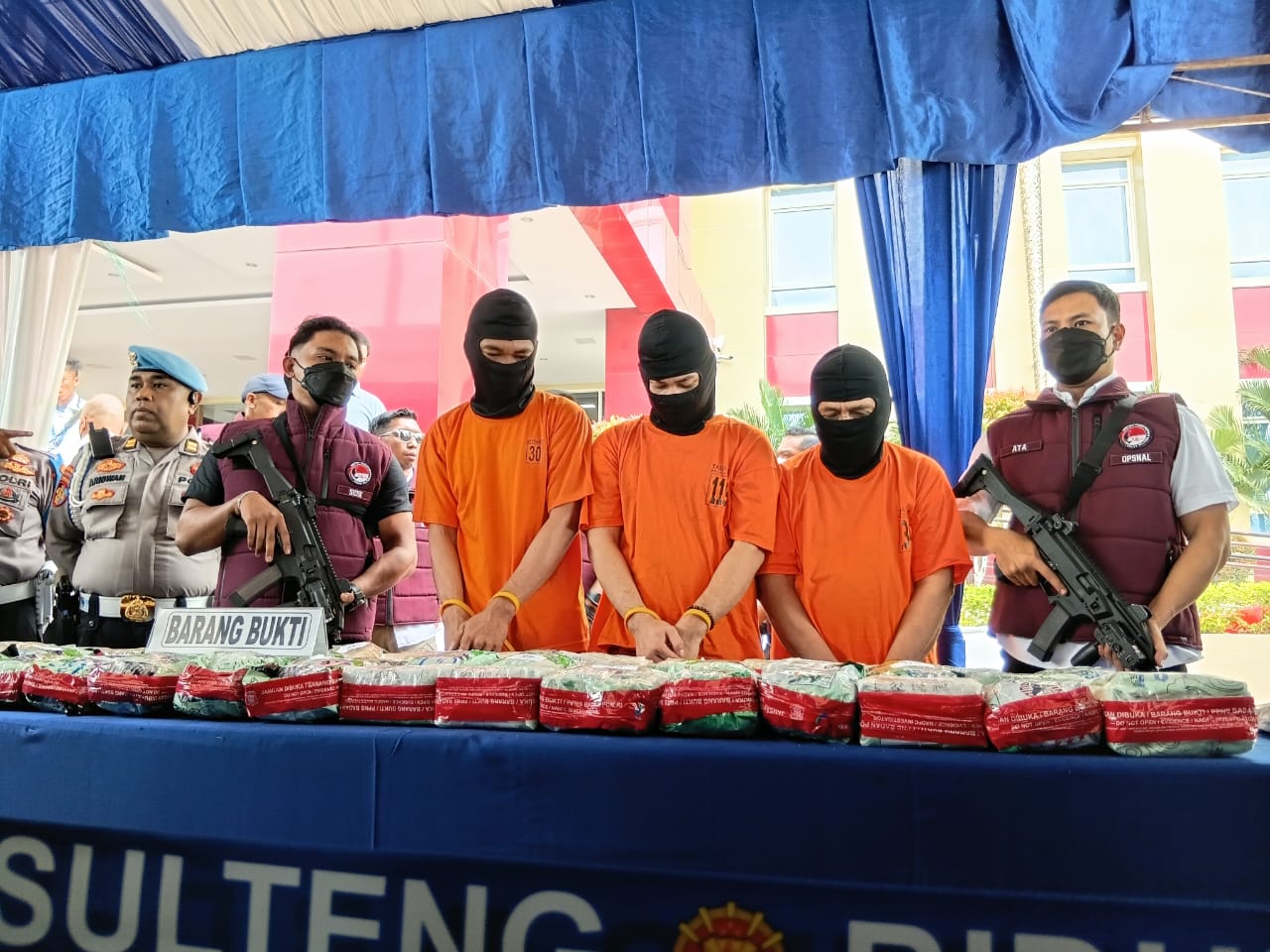 Polda Sulteng memusnahkan 60 kilogram sabu jaringan lintas negara pada akhir 2025, menandai komitmen negara melindungi generasi dari narkoba.