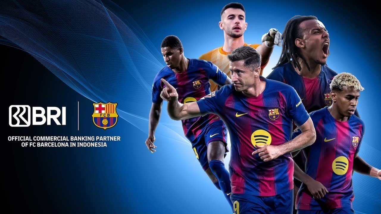 BRI resmi jadi official Partner FC Barcelona.