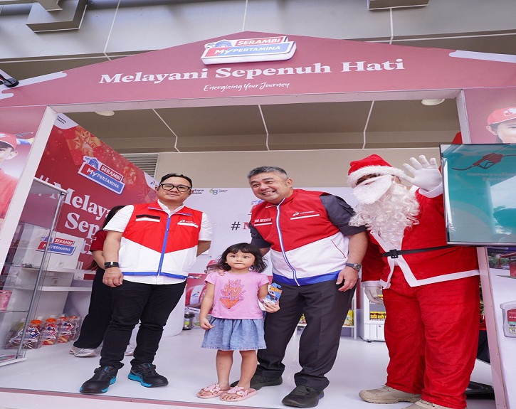 Serambi MyPertamina Mini di Bandara Sam Ratulangi bagian dari komitmen perusahaan memberikan pengalaman perjalanan selama Natal dan Tahun baru.