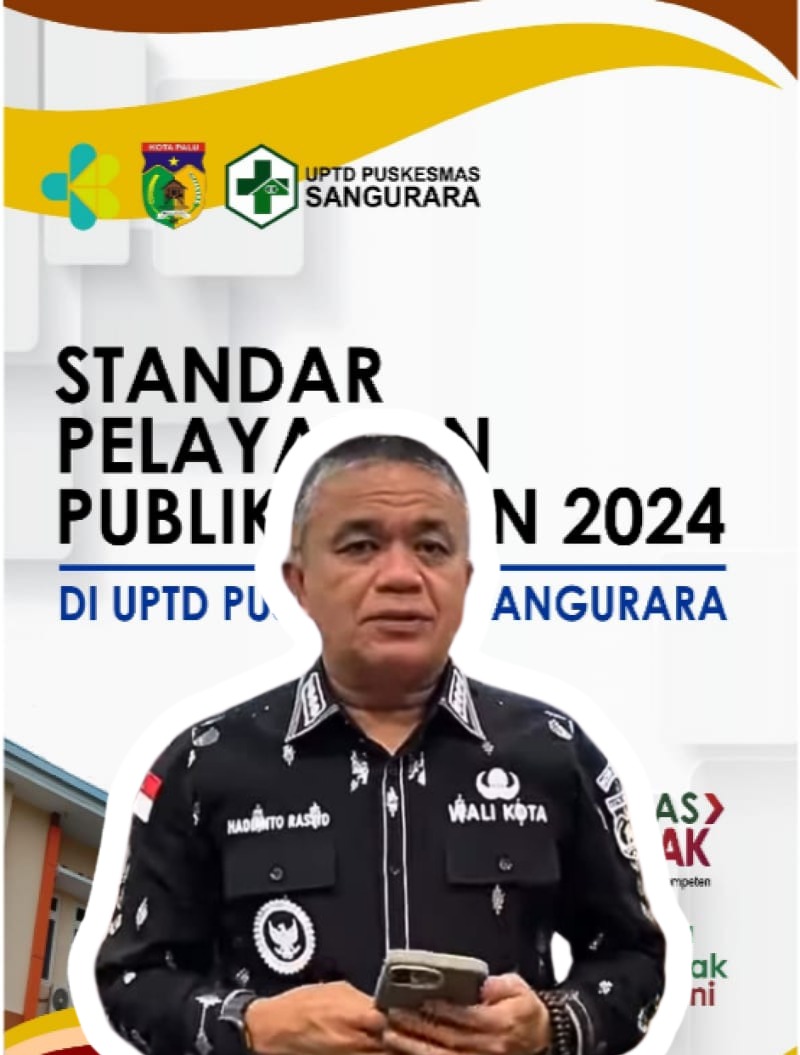 Wali Kota Palu Hadianto Rasyid saat menyampaikan tanggapan laporan warga melalui Instagram.
