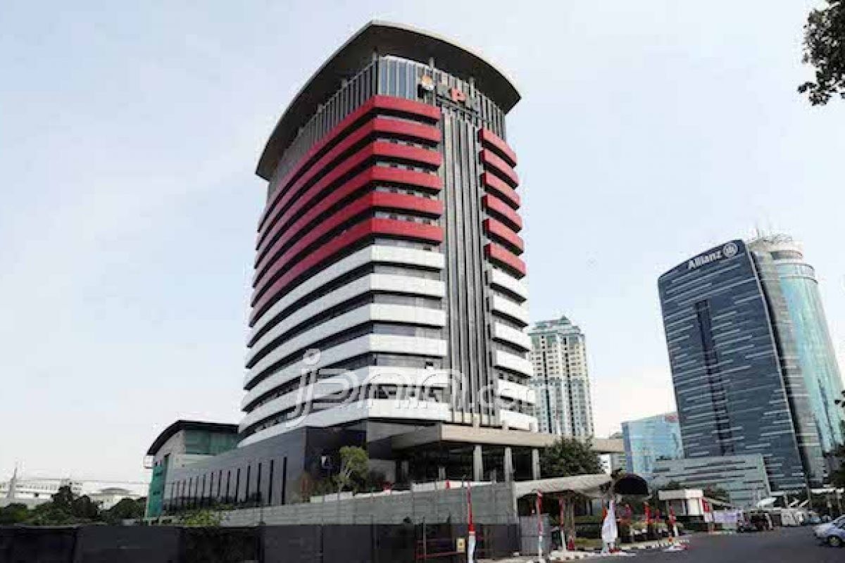 Gedung KPK di Jakarta. KPK kini tak lagi menampilkan tersangka saat konferensi pers kasus korupsi.