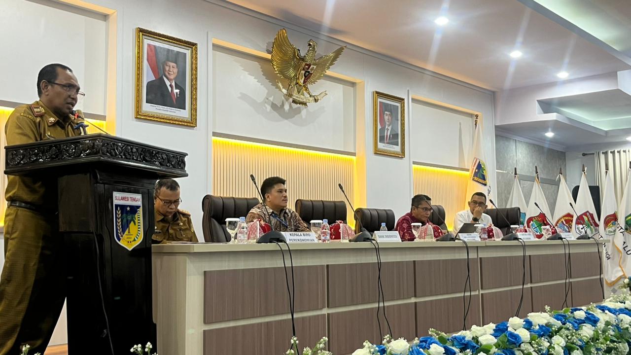 Pemprov Sulawesi Tengah menggelar Rapat Koordinasi TPAKD di Palu untuk mempercepat akses keuangan daerah awal 2026.